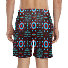 Load image into Gallery viewer, Rising Star Corn Moon Men&#39;s Mid-Length Beach Shorts
