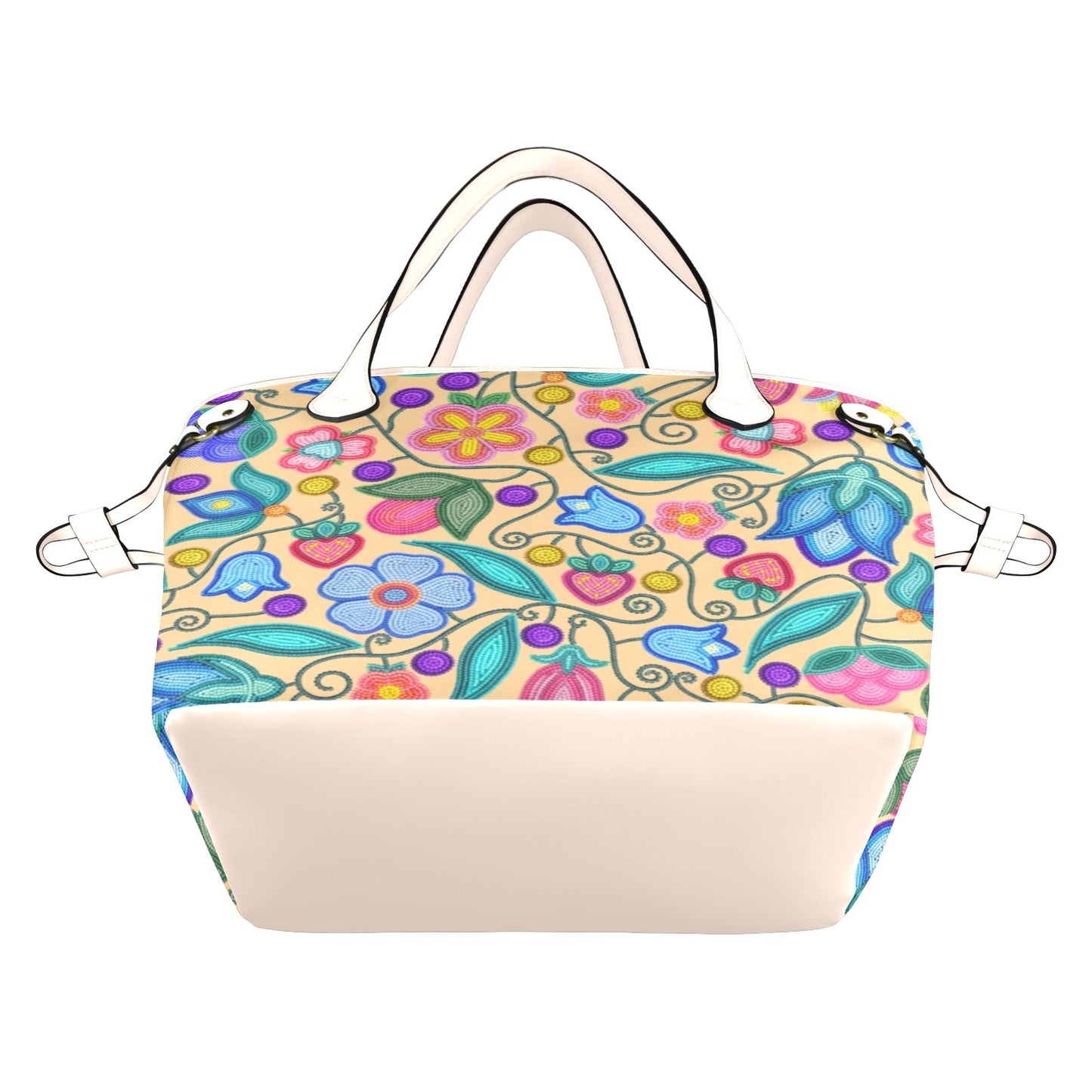 Sweet Offering Cream Clover Canvas Tote