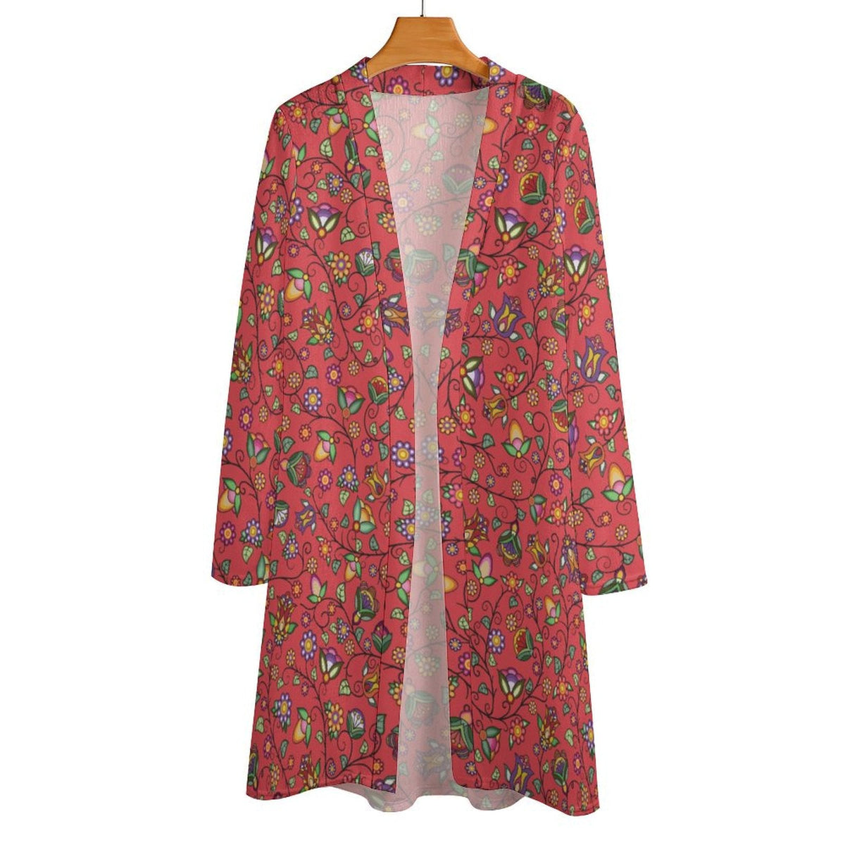 Heartbeat Petals Red Cardigan