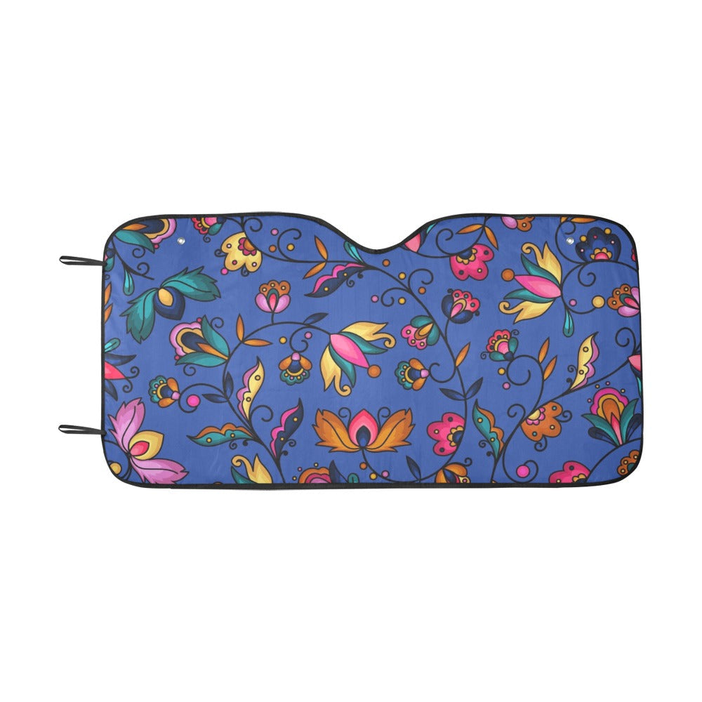 Copper Prairie Petals Car Sun Shade