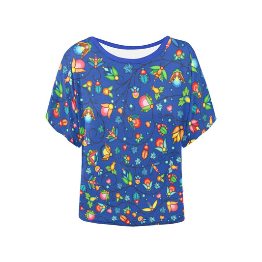 Prairie Plains Spirit Nightfall Women's Batwing-Sleeved Blouse T shirt