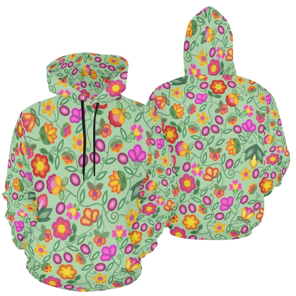 Boreal Bounty Green Hoodie for Men