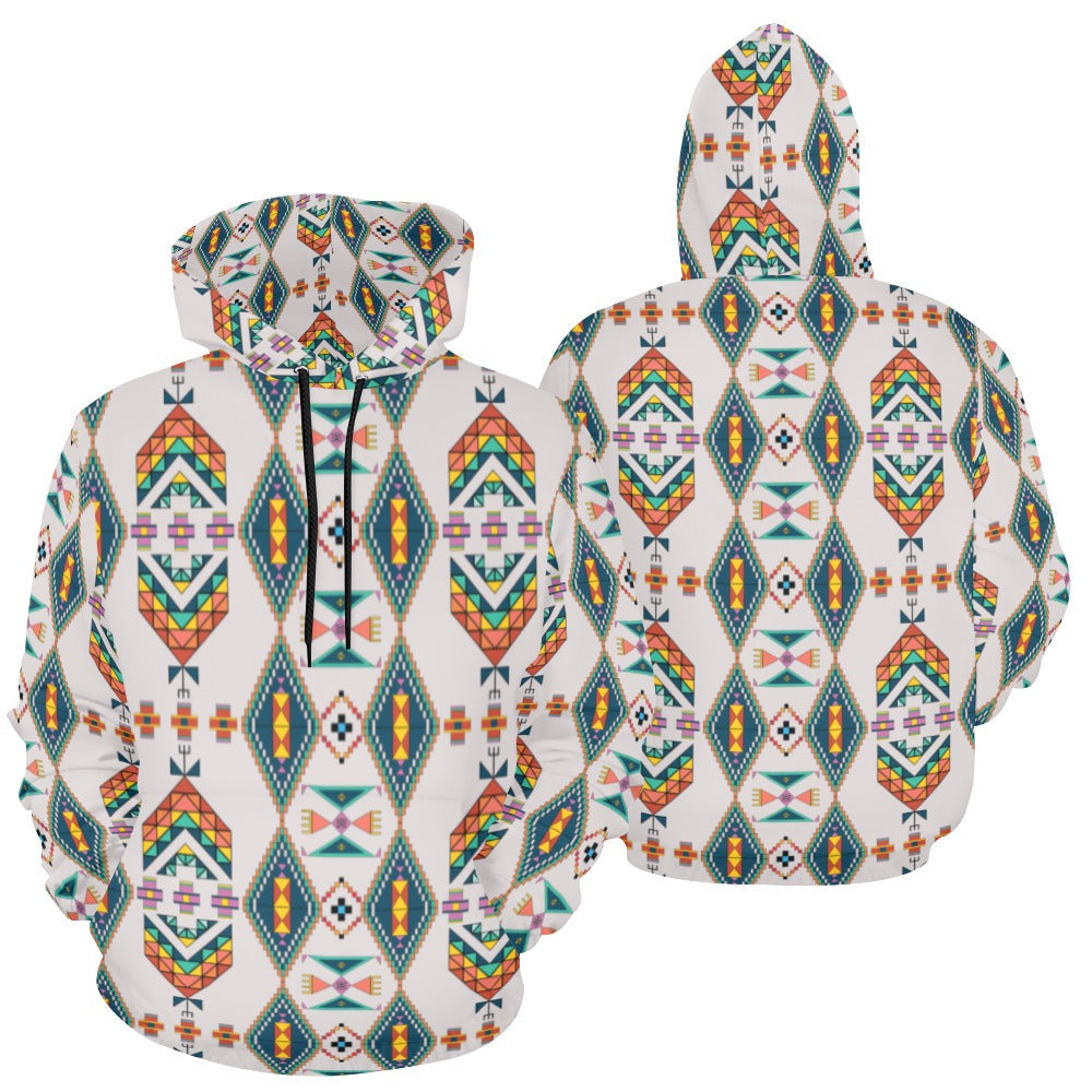 Travois Tipi Grey Hoodie for Men