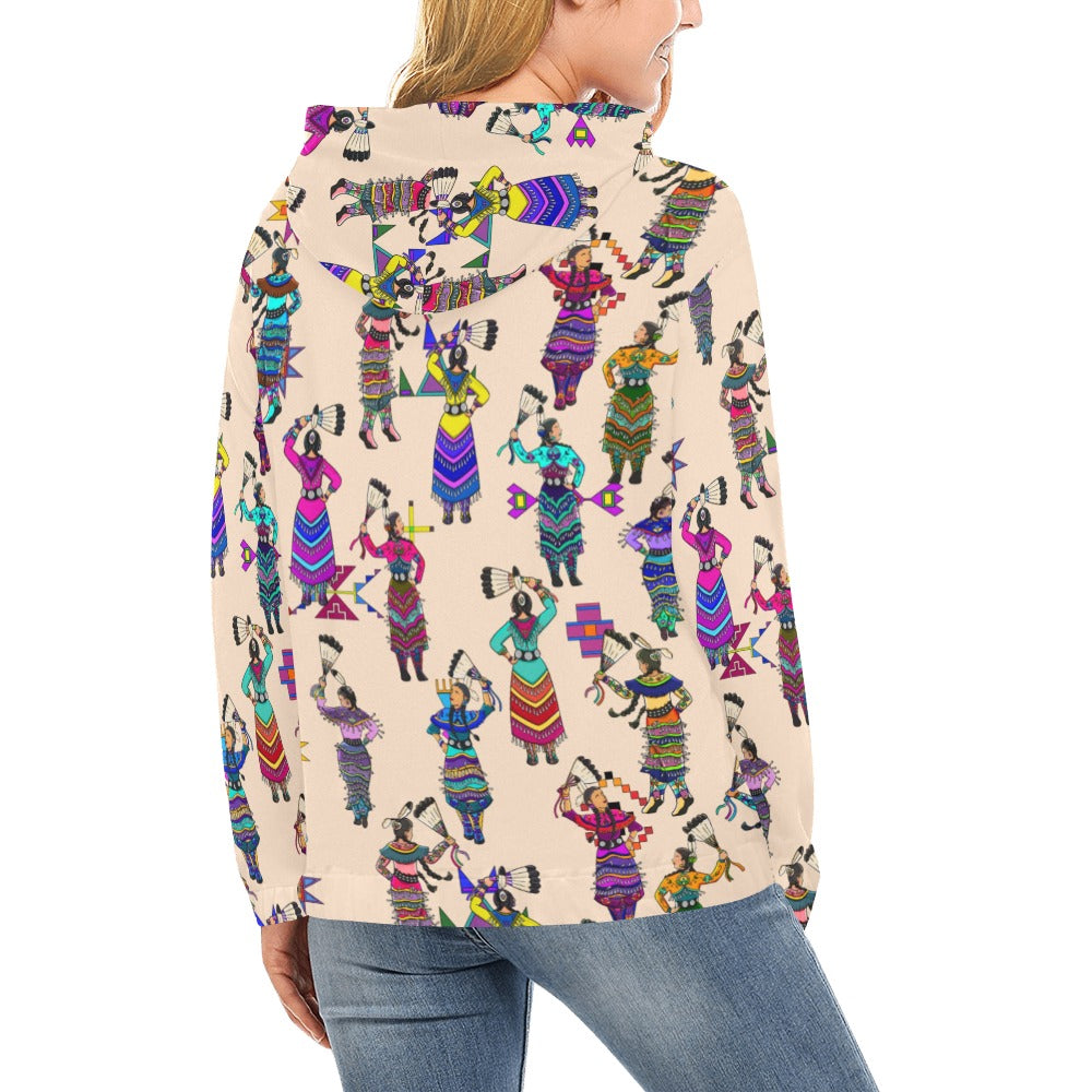 Women's Jingle Dancers Muslin Hoodie for Women