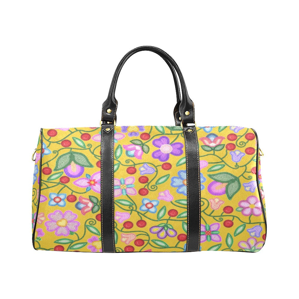 Petal Harmony Ochre Small Travel Bag