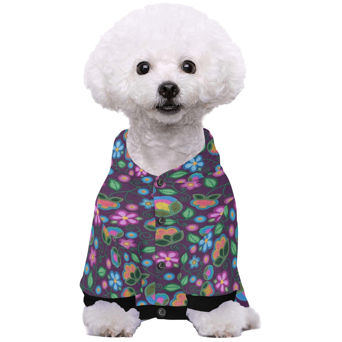 Turquoise Sunbeam Violet Pet Hoodie