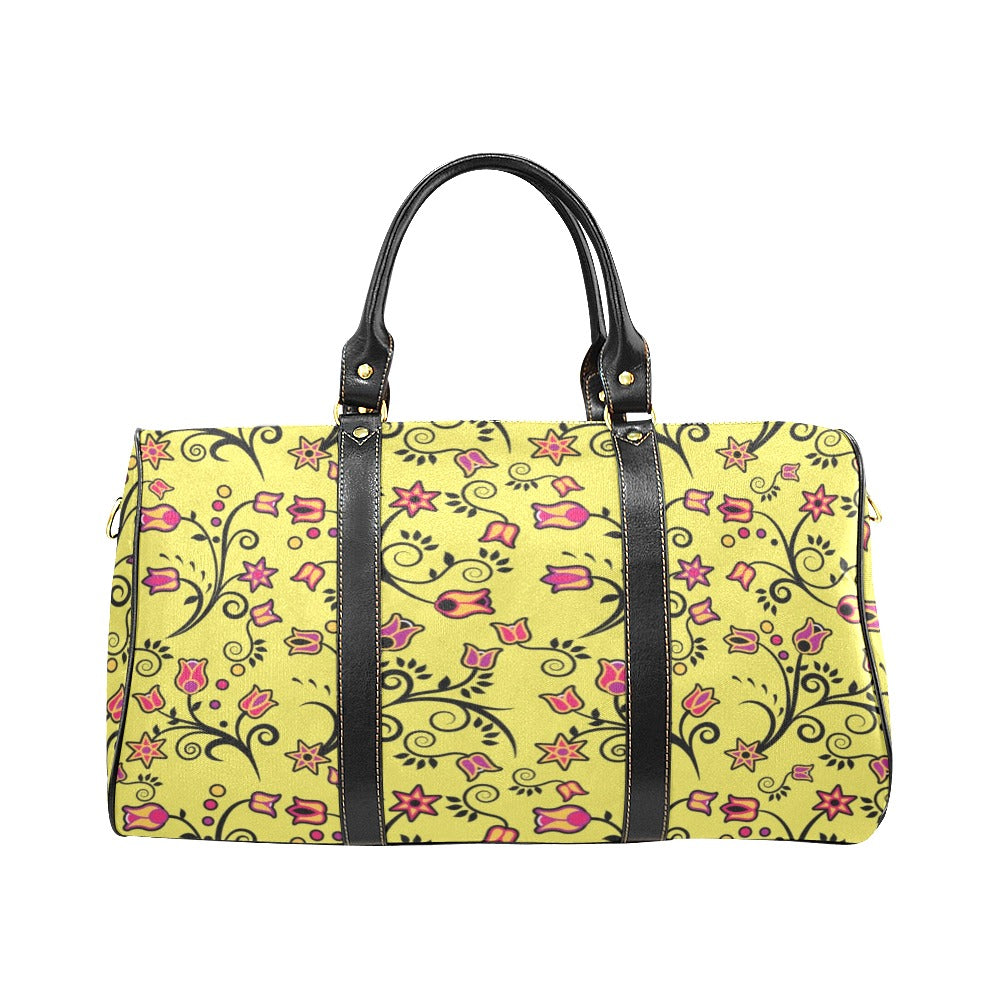 Floral Star Large Travel Bag