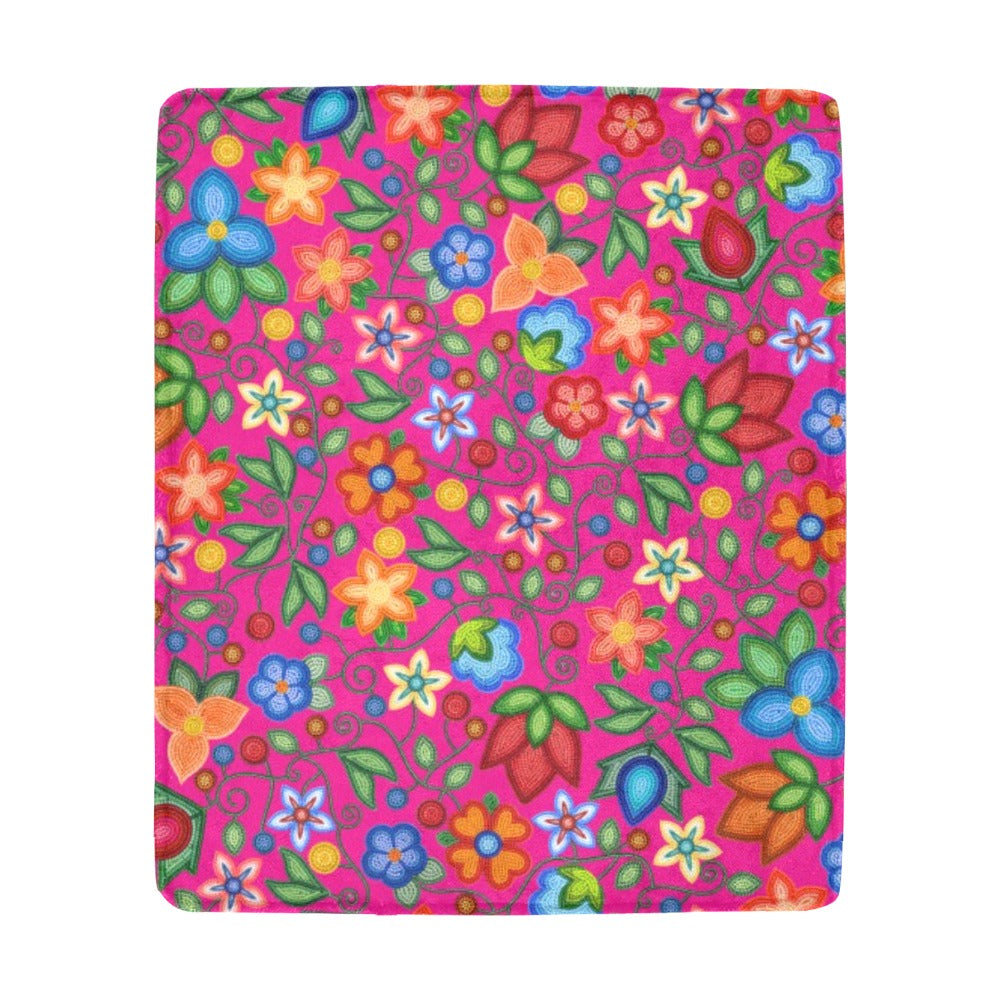 Morning Harmony Pink Large Micro Fleece Blanket