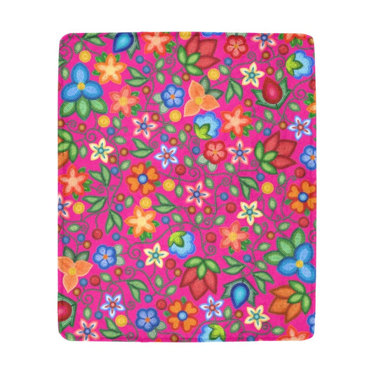 Morning Harmony Pink Large Micro Fleece Blanket