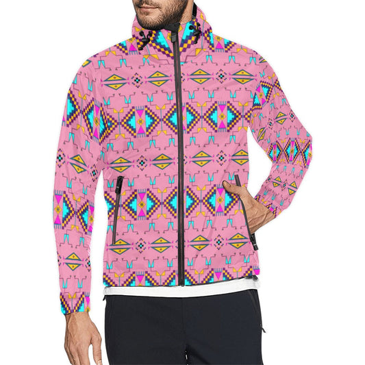 Rite of Passage Pink Men's Windbreaker
