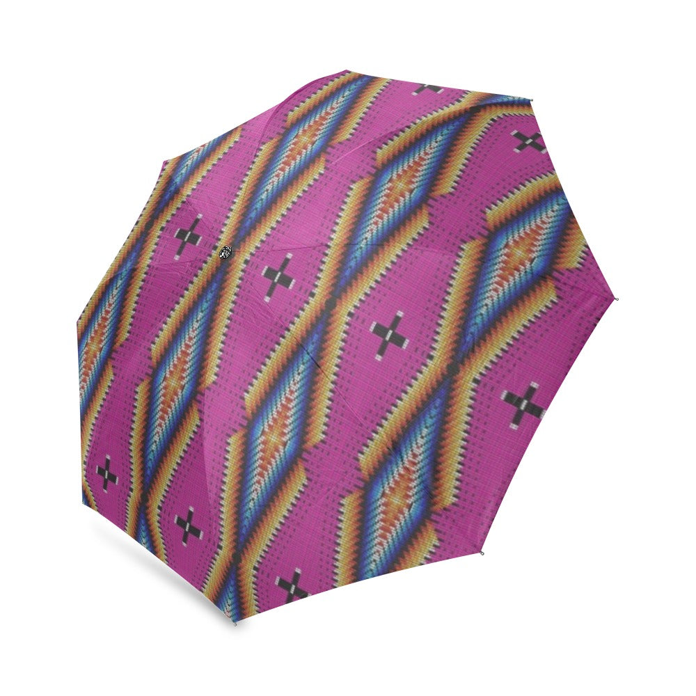 Diamond in the Bluff Pink Foldable Umbrella