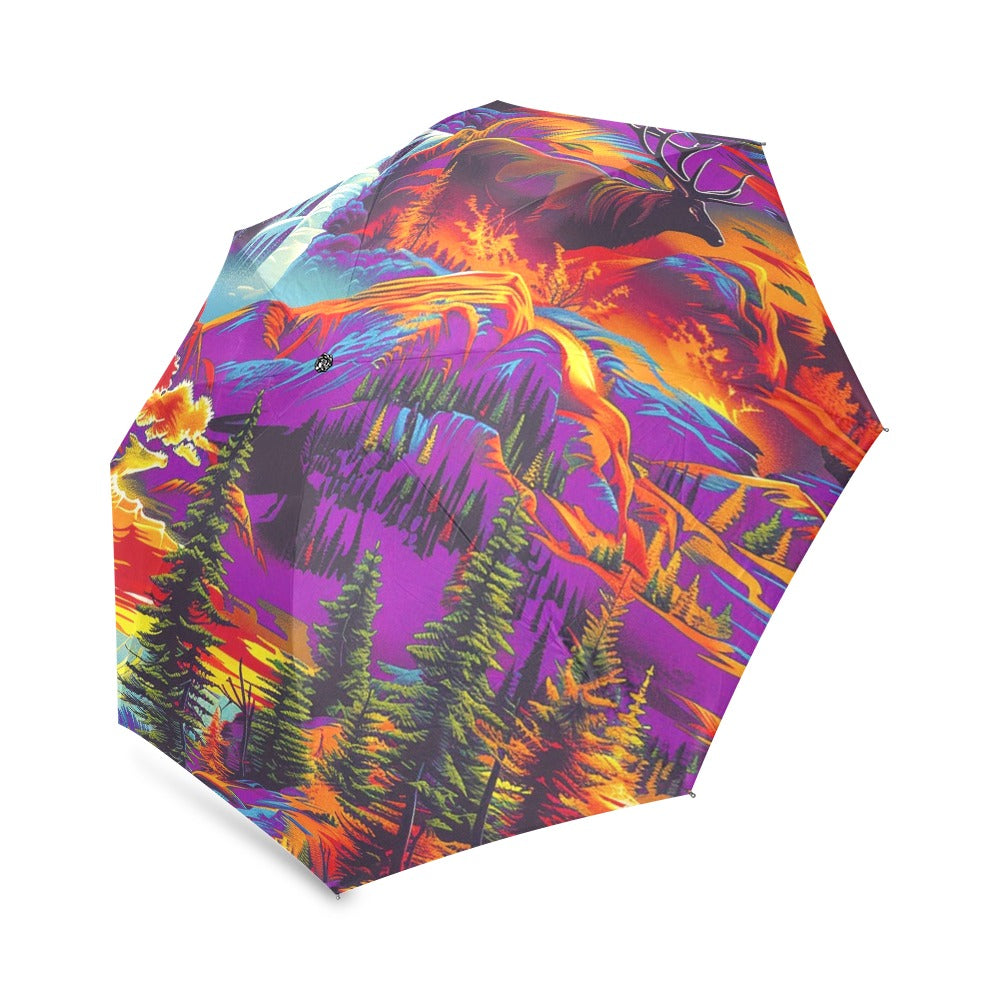 Elk Camo Foldable Umbrella