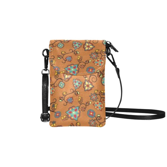 Fire Bloom Small Cell Phone Purse