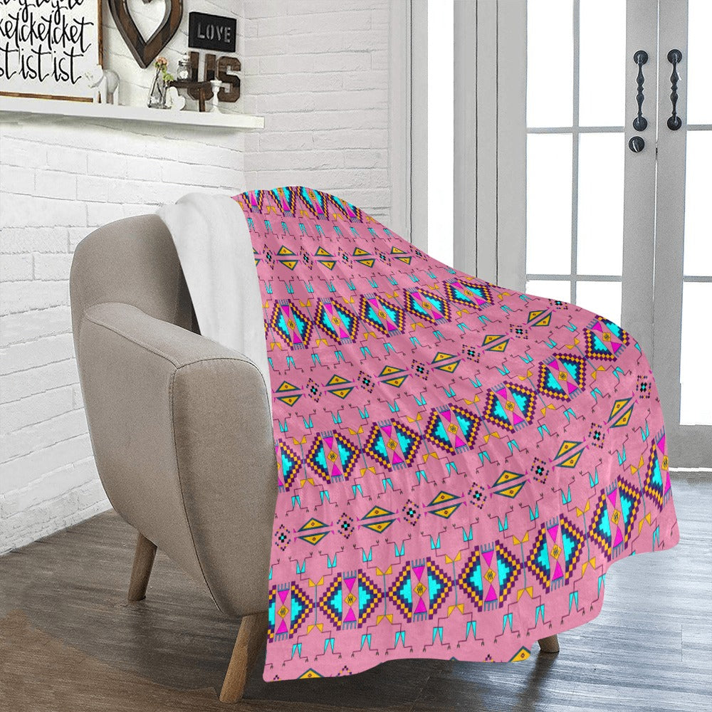 Rite of Passage Pink Ultra-Soft Micro Fleece Blanket 50"x60"