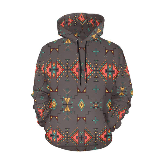 Thunder Flight Gray Hoodie for Men