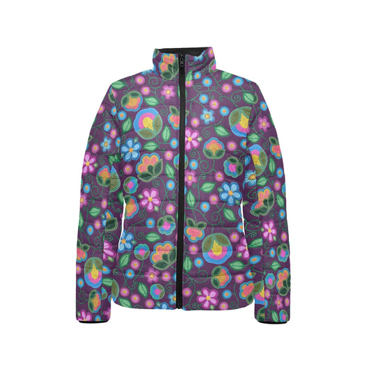 Turquoise Sunbeam Violet Stand Collar Jacket