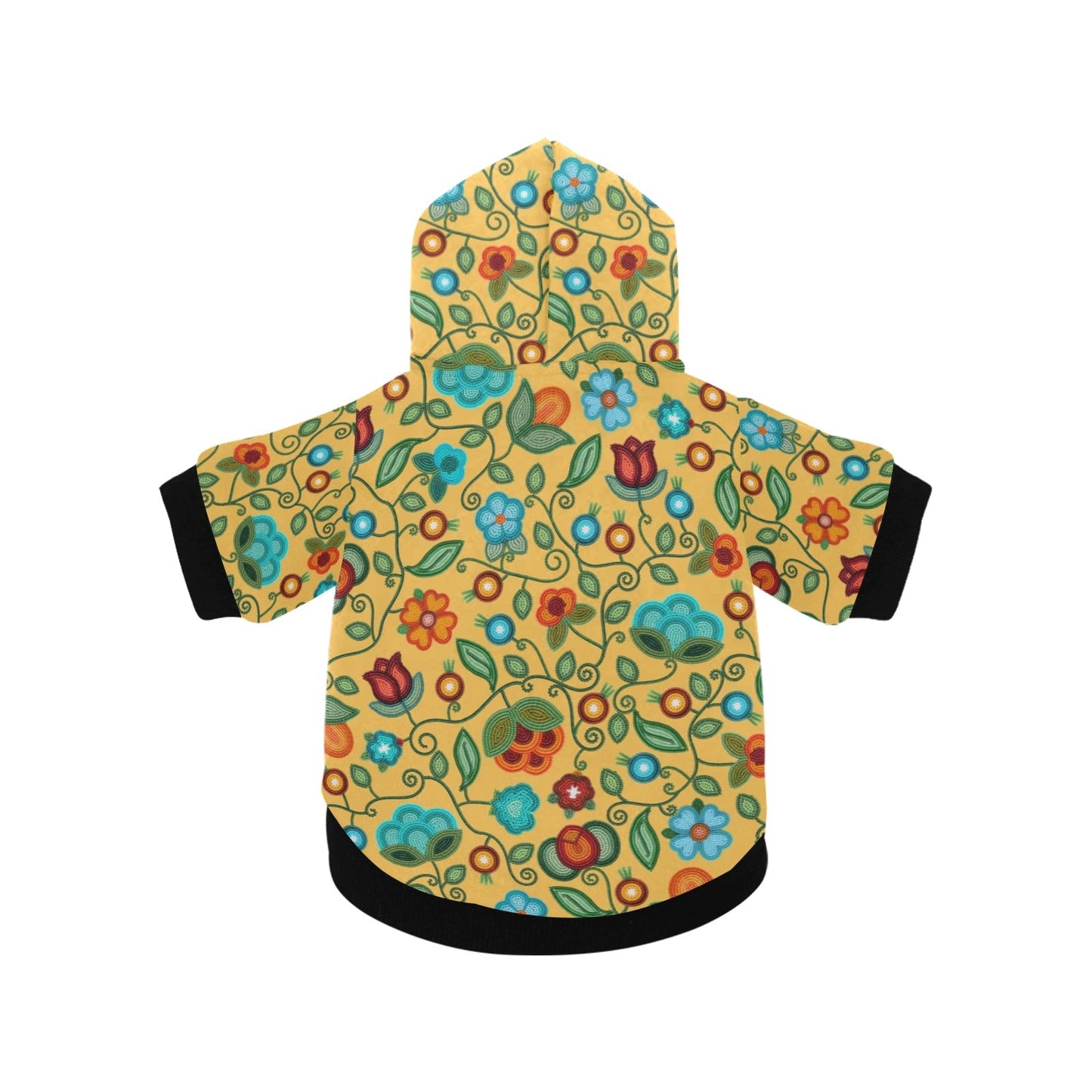 Prairie Fire Petals Honey Pet Hoodie