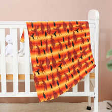 Load image into Gallery viewer, Dancers Brown Baby Blanket 30&quot;x40&quot; Baby Blanket 30&quot;x40&quot; e-joyer 
