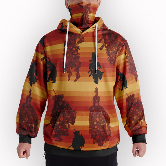 Dancers Hoodie With Half Balaclava