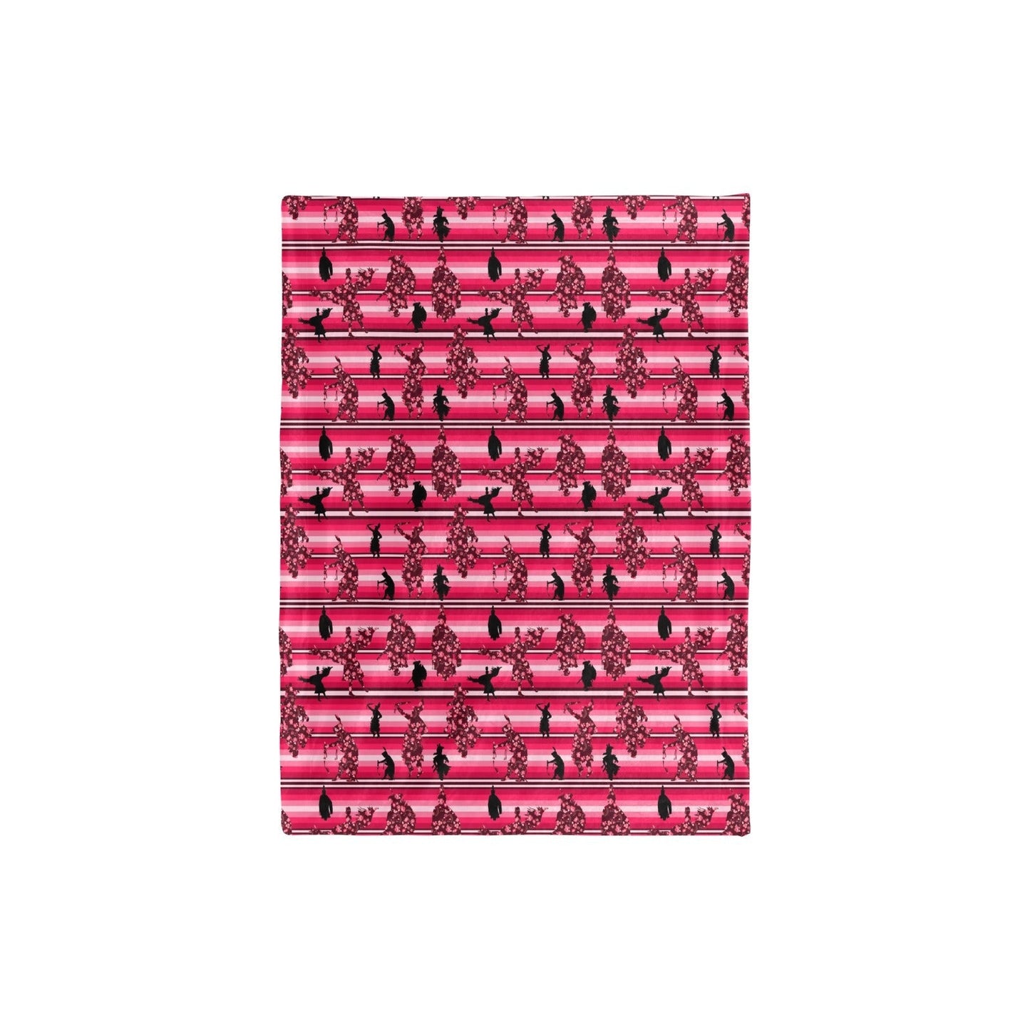 Dancers Floral Amour Baby Blanket 30"x40" Baby Blanket 30"x40" e-joyer 