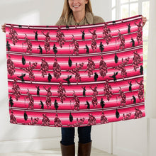 Load image into Gallery viewer, Dancers Floral Amour Baby Blanket 40&quot;x50&quot; Baby Blanket 40&quot;x50&quot; e-joyer 
