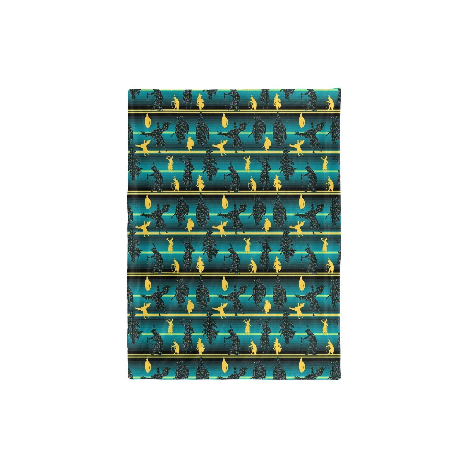 Dancers Inspire Green Baby Blanket 30"x40" Baby Blanket 30"x40" e-joyer 