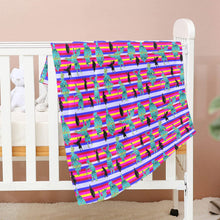 Load image into Gallery viewer, Dancers Sky Dance Baby Blanket 40&quot;x50&quot; Baby Blanket 40&quot;x50&quot; e-joyer 
