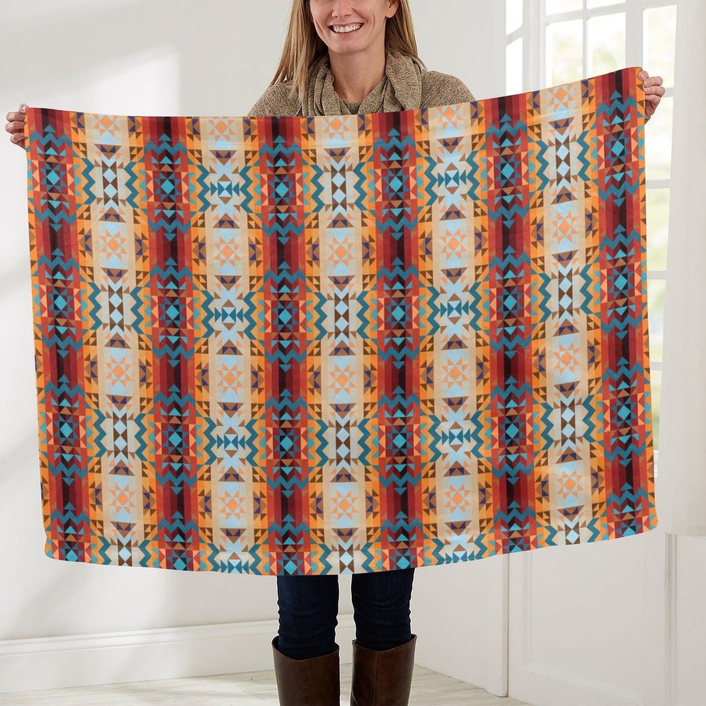 Dark Sandway Baby Blanket 40"x50" Baby Blanket 40"x50" e-joyer 