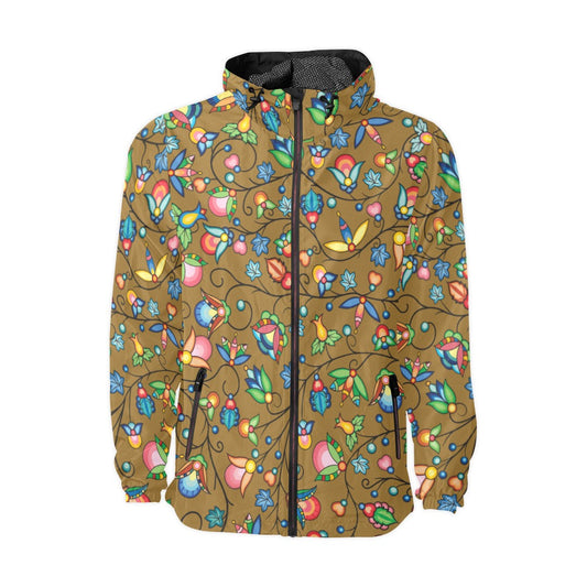 Prairie Plains Spirit Fall Leaves Men's Windbreaker