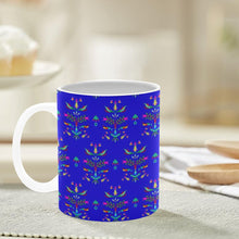 Load image into Gallery viewer, Dakota Damask Blue Mug
