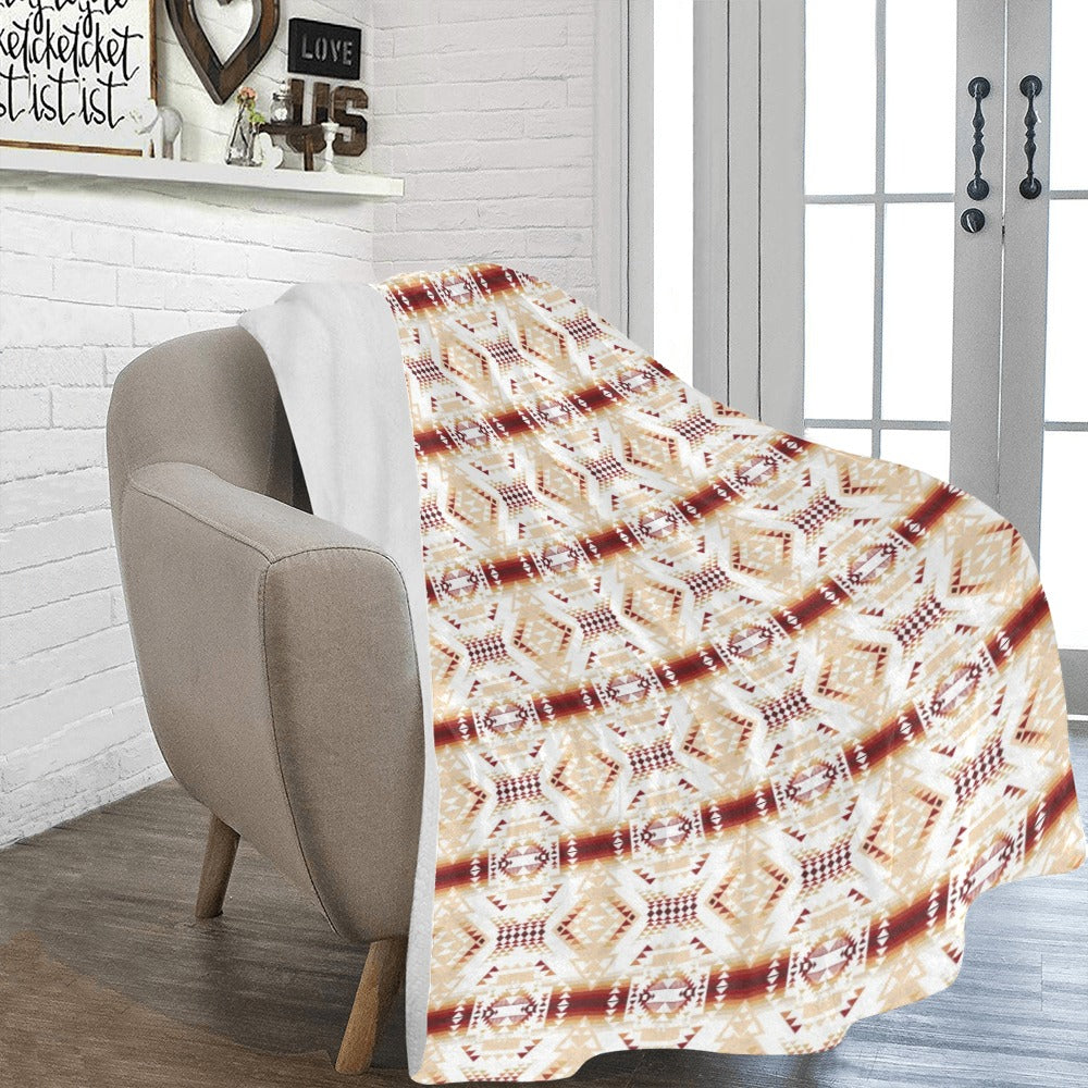 Gathering Clay X-Large Micro Fleece Blanket