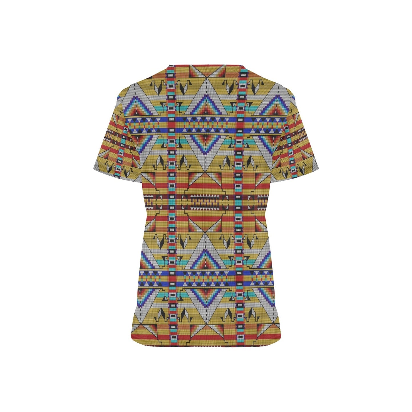 Medicine Blessing Yellow Scrub Top
