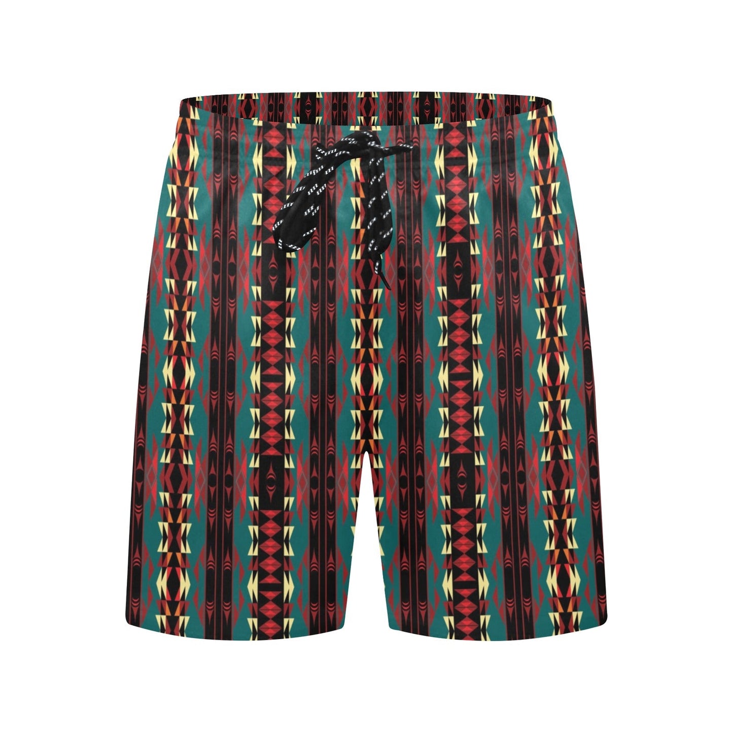 In Ones Element Teal Men's Mid-Length Beach Shorts