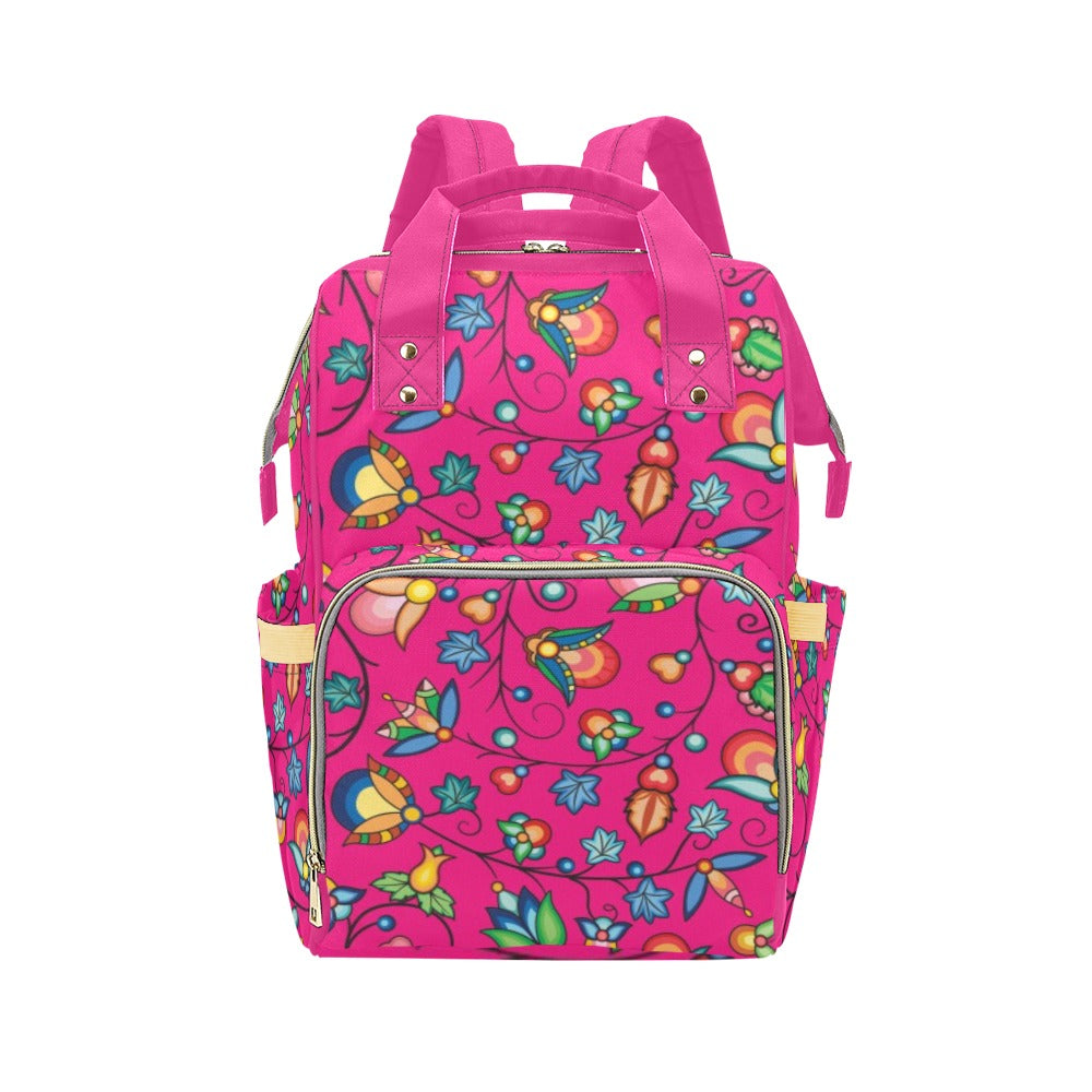 Prairie Plains Spirit Pink Multi-Function Diaper Backpack