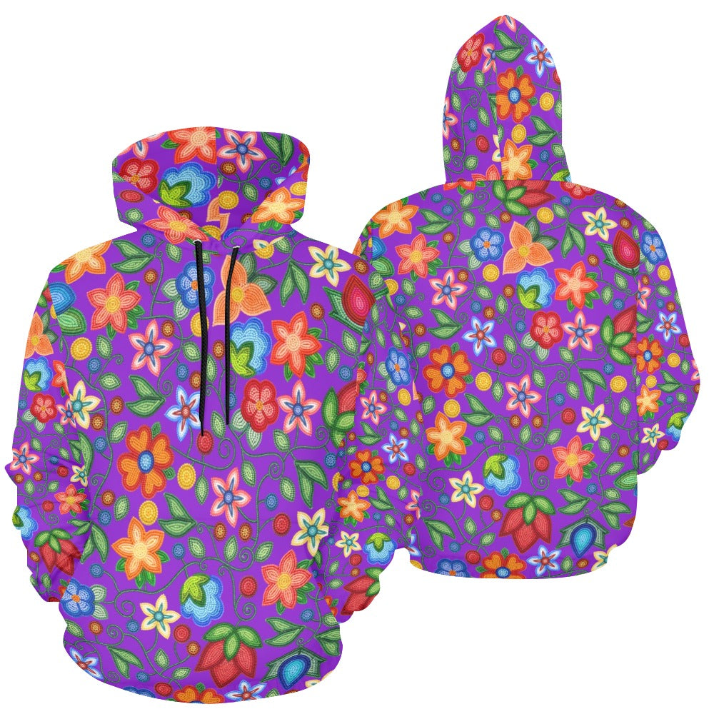 Morning Harmony Purple Hoodie for Women