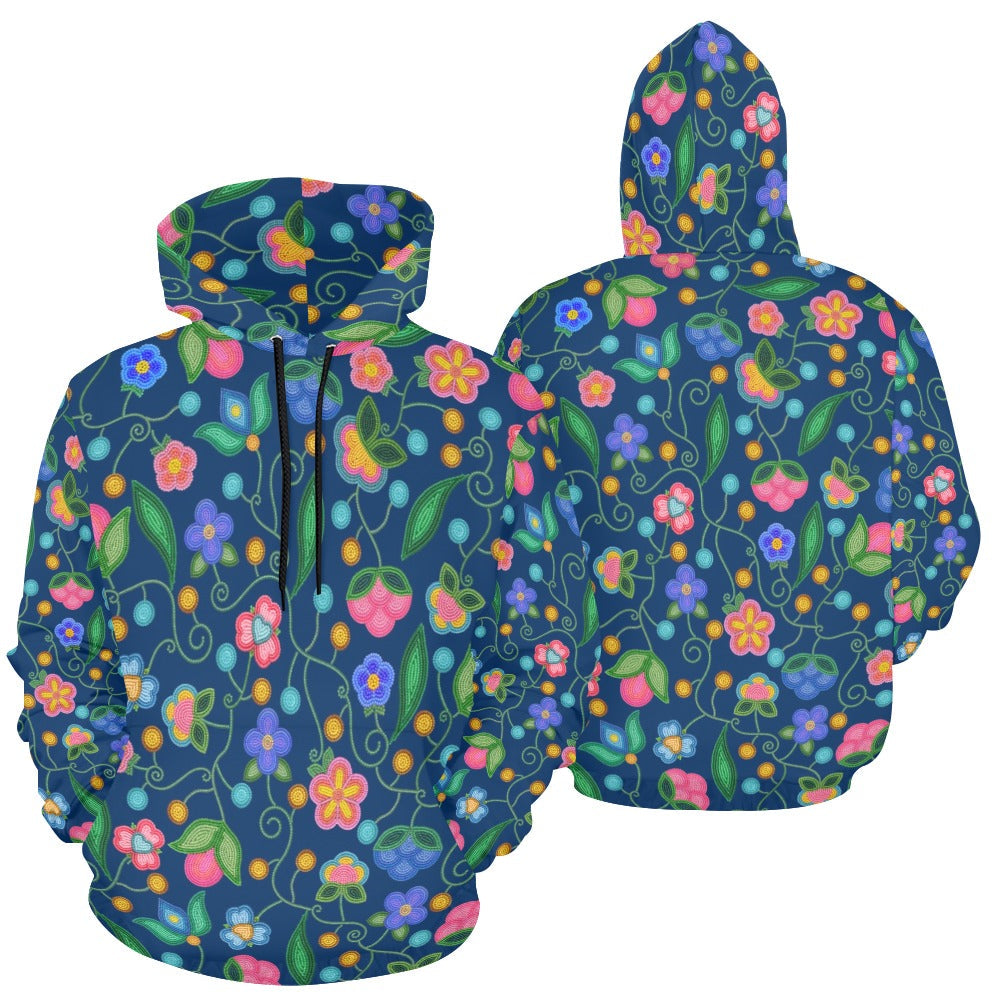 Skyberry Serenade Navy Hoodie for Women