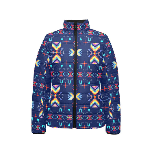 Rainy Chief Night Lake Stand Collar Jacket