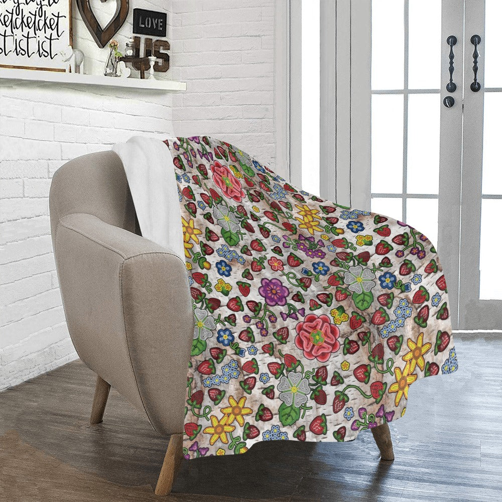 Berry Pop Br Bark Ultra-Soft Micro Fleece Blanket 40"x50"