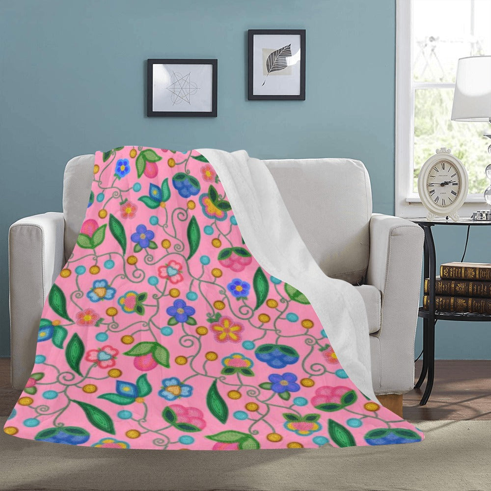 Skyberry Serenade Pink X-Large Micro Fleece Blanket