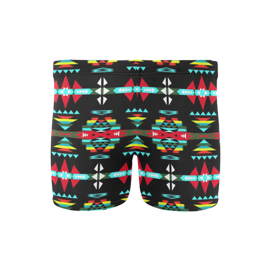 River Trail Sunset Men's Swimming Trunks