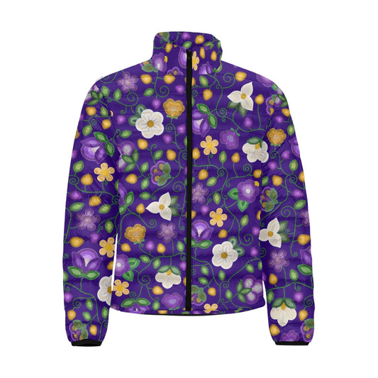 Midnight Moss Bloom Padded Jacket