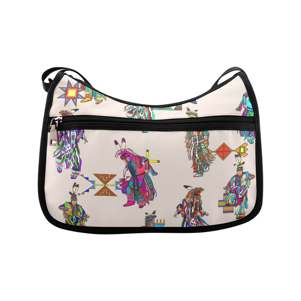 Men's Grass Dancers Muslin Crossbody Bag