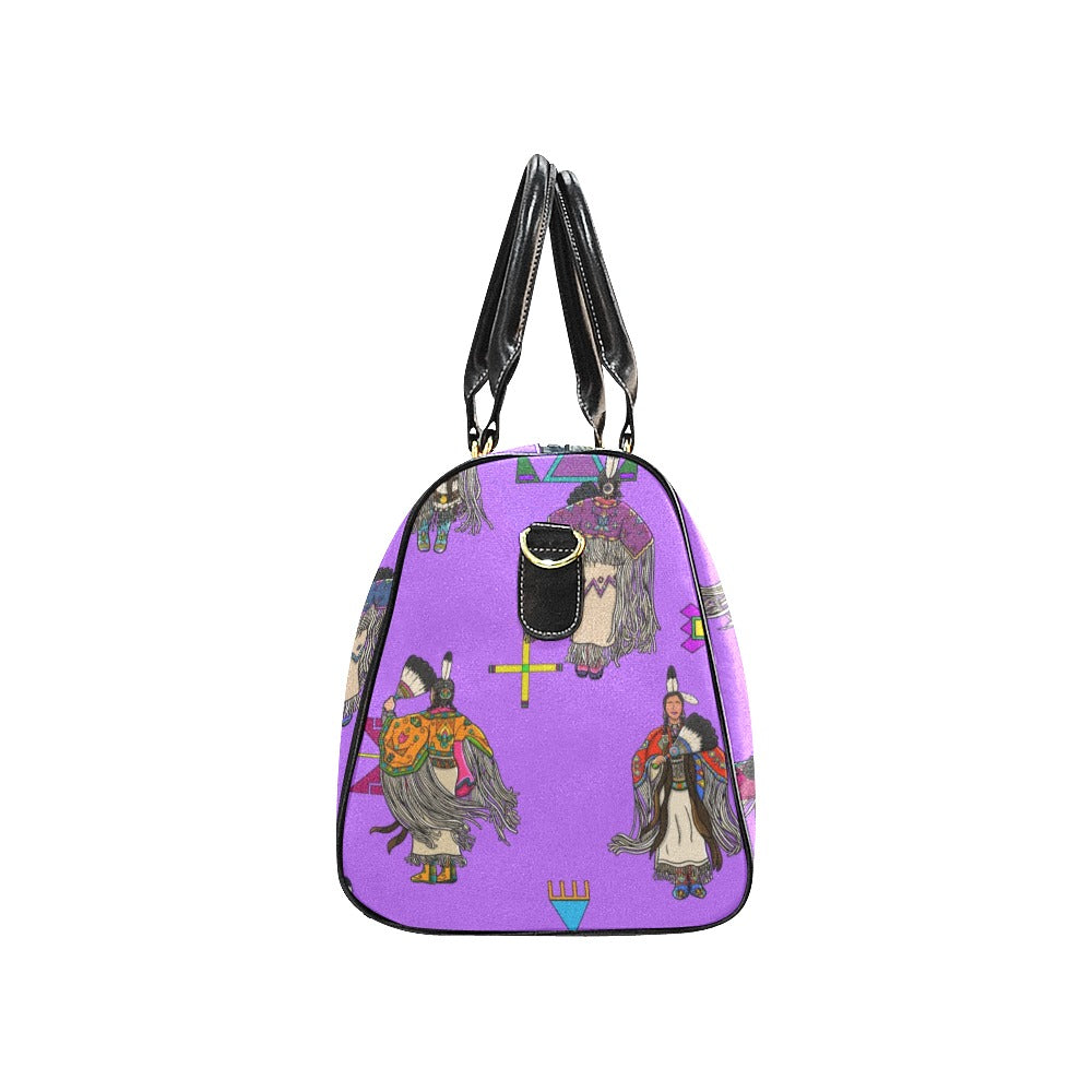 Women's Tradish Dancers Purple Large Travel Bag