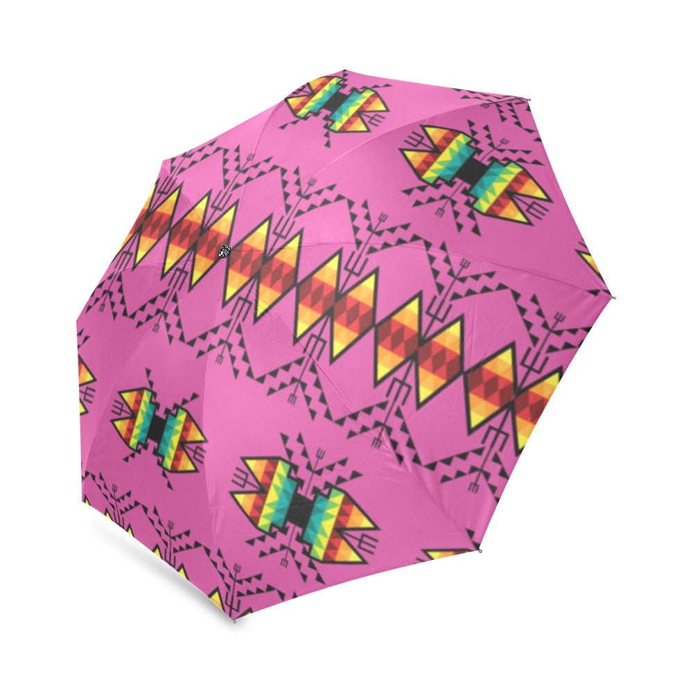 Sacred Trust Pink Foldable Umbrella