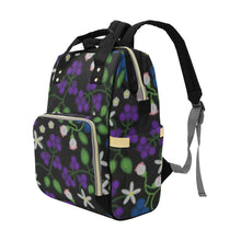 Load image into Gallery viewer, Grandmothers Stories Midnight Multi-Function Diaper Backpack/Diaper Bag
