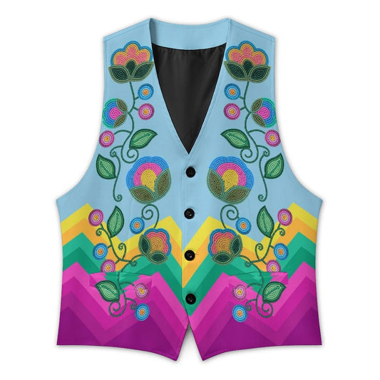 Turquoise Sunbeam Women's Sleeveless Suit Vest