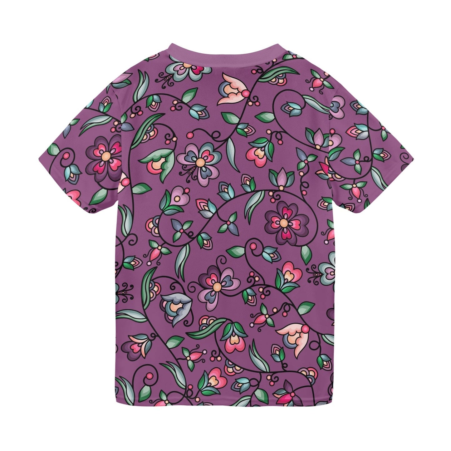 Amber Evening Garland Purple T-shirt for Men