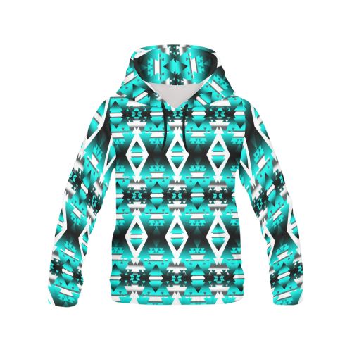 Deep Lake Winter Camp All Over Print Hoodie for Men (USA Size) (Model H13) All Over Print Hoodie for Men (H13) e-joyer 