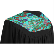 Load image into Gallery viewer, Takwakin Harvest Turquoise Graduation Stole
