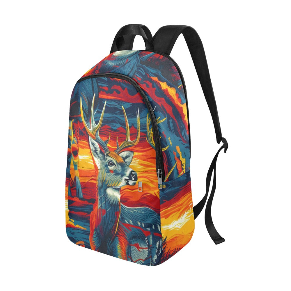 Nosey Bucks Fabric Backpack for Adult